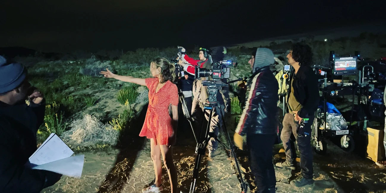 desert shoot night bts